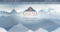 Desktop Screenshot of gileadhealingcenter.com