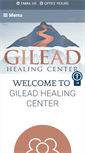 Mobile Screenshot of gileadhealingcenter.com